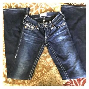 Big star flare stretch jeans 23L